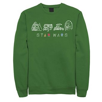 Men's Star Wars Geometric Group Shot Sweatshirt