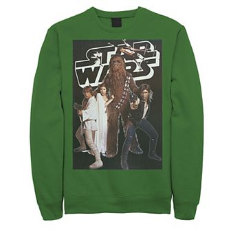 Men's Star Wars Vintage Group Poster Sweatshirt