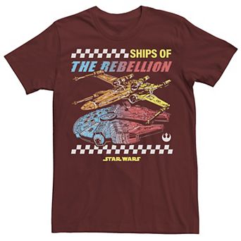 Men's Star Wars Ships Of The Rebellion Tee