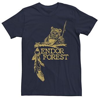 Men's Star Wars Endor Forest Graphic Tee