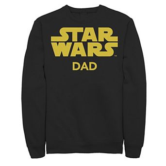 Men's Star Wars Dad Classic Title Logo Sweatshirt