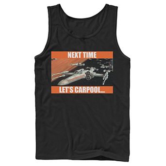 Men's Star Wars Next Time Let's Carpool Tank Top