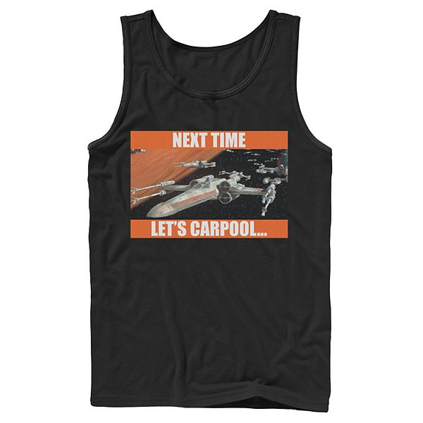 Men's Star Wars Next Time Let's Carpool Tank Top