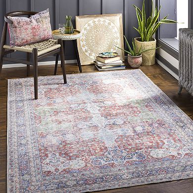 Decor 140 Addison Traditional Washable Area Rug