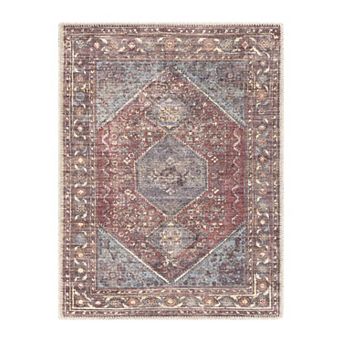 Decor 140 Alvarez Traditional Washable Area Rug