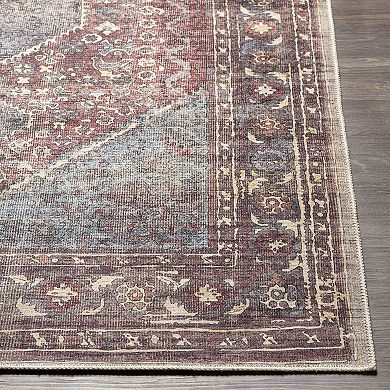 Decor 140 Alvarez Traditional Washable Area Rug