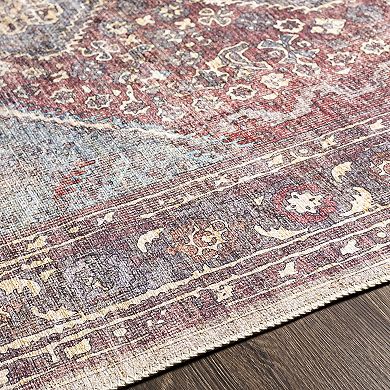 Decor 140 Alvarez Traditional Washable Area Rug