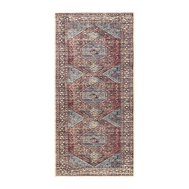 Decor 140 Alvarez Traditional Washable Area Rug