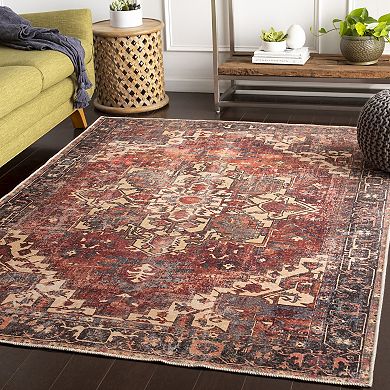 Decor 140 Ansel Traditional Washable Area Rug