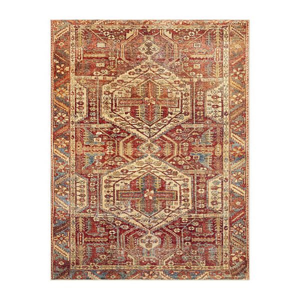 Decor 140 Adair Traditional Washable Area Rug