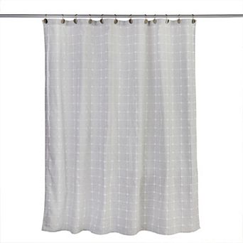 SKL Home Windowpane Texture Shower Curtain