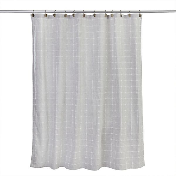 SKL Home Windowpane Texture Shower Curtain