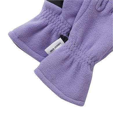 Kids Lands' End Fleece Gloves