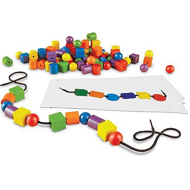 Learning Resources Beads & Pattern Card Set