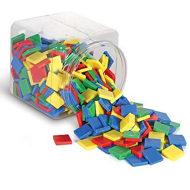 Learning Resources Square Color Tiles, Set of 400