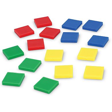 Learning Resources Square Color Tiles, Set of 400