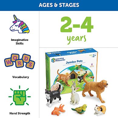 Learning Resources Jumbo Pets Set