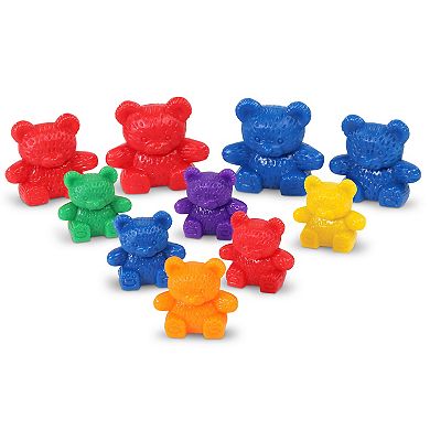 Learning Resources Three Bear Family Rainbow Counters, Set of 96