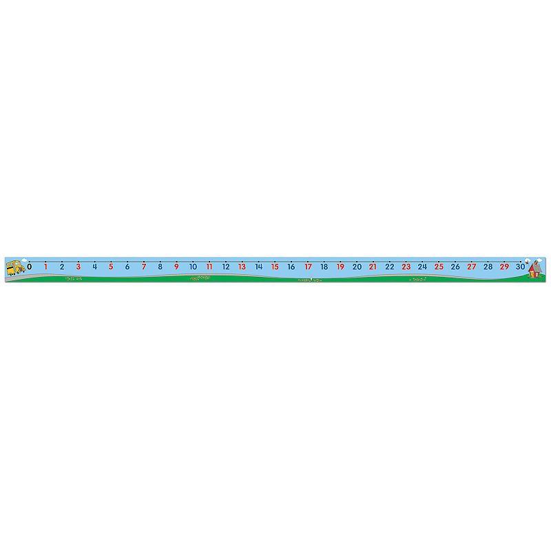 Learning Resources 0-30 Number Line Floor Mat, Multi