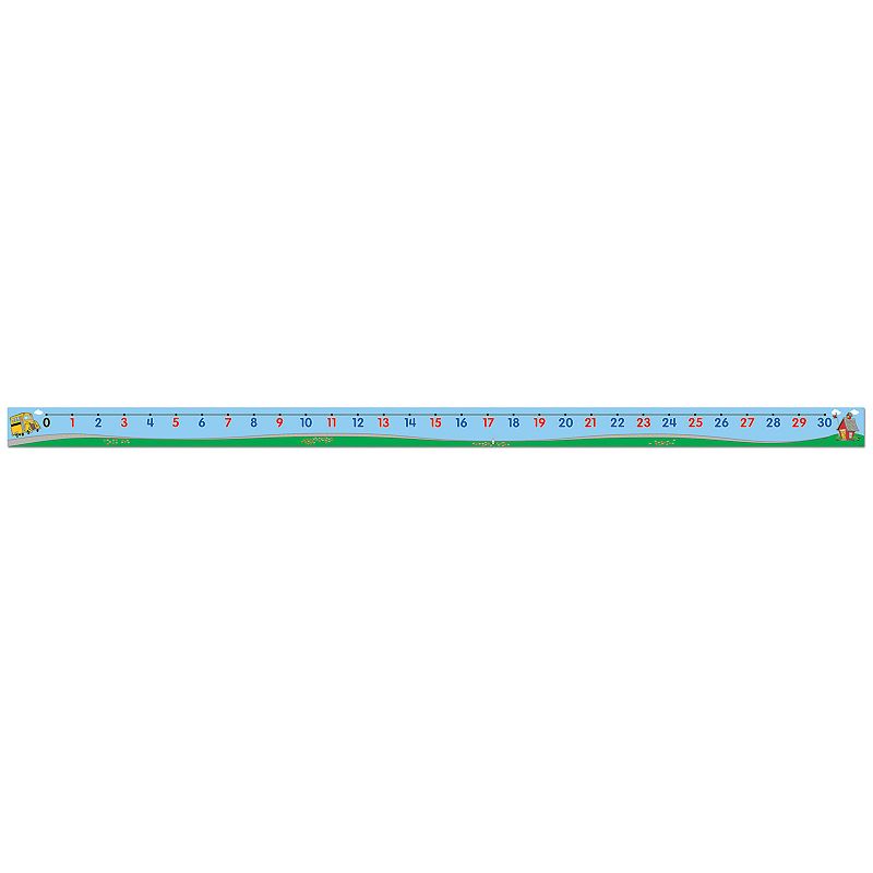Learning Resources 0-30 Number Line Floor Mat, Multicolor