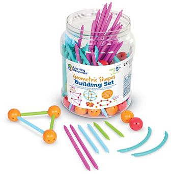 Learning Resources Geometric Shapes Building Set