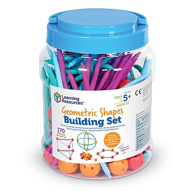 Learning Resources Geometric Shapes Building Set