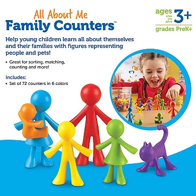 Learning Resources All About Me Family Counters