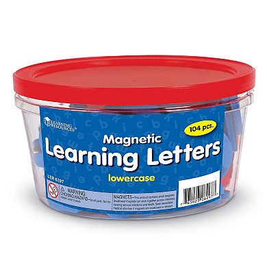 Learning Resources Magnetic Learning Letters: Lowercase Set