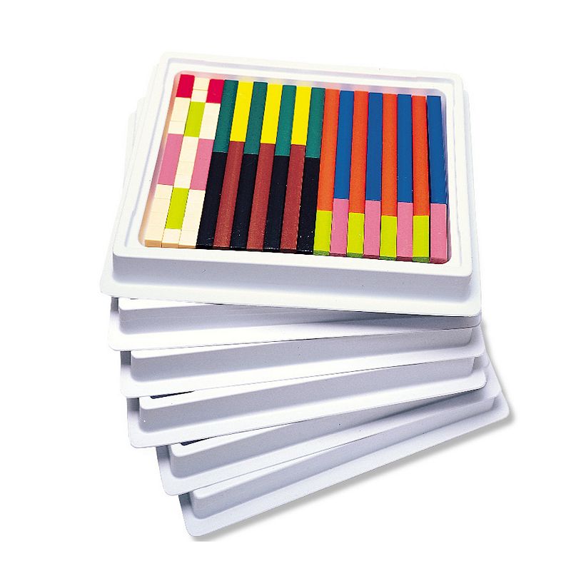 Learning Resources Plastic Cuisenaire Rods Multi-Pack, Multicolor