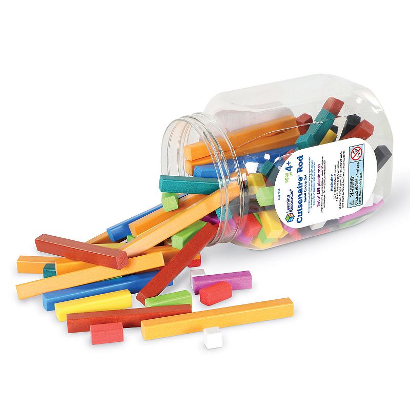 33431777 Learning Resources Plastic Cuisenaire Rods Small G sku 33431777