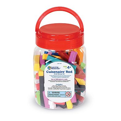 Learning Resources Plastic Cuisenaire Rods Small Group Set