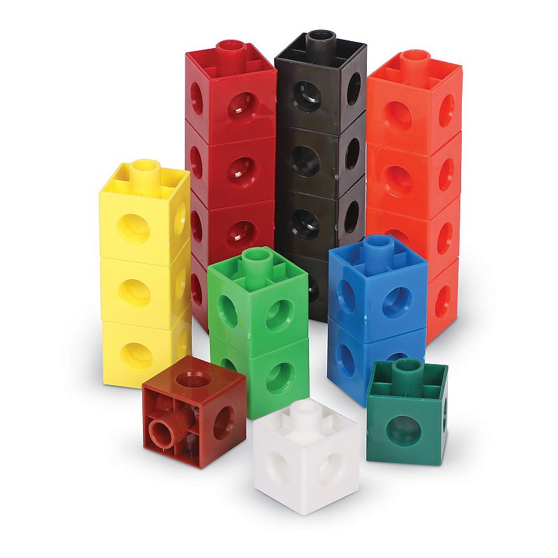 Learning Resources Snap Cubes, Set of 1000, Multicolor