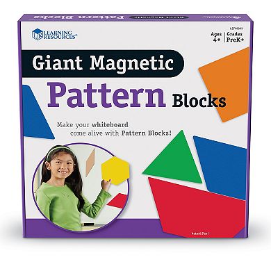 Learning Resources Giant Magnetic Pattern Blocks