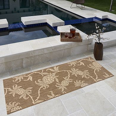 Reyn Spooner Aloha Welcome Havana Sand Area Rug