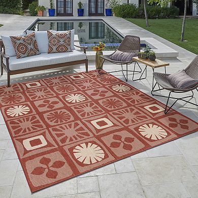 Reyn Spooner Oahu Red Sand Area Rug