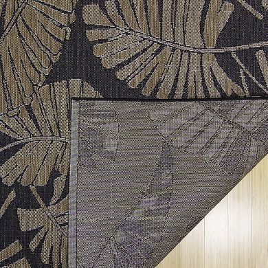 Reyn Spooner Lua'Ehu Black Havana Area Rug