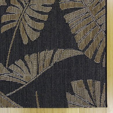 Reyn Spooner Lua'Ehu Black Havana Area Rug