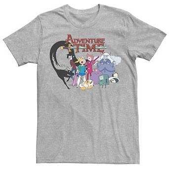 Men's Cartoon Network Adventure Time Gender Swap Group Shot Tee