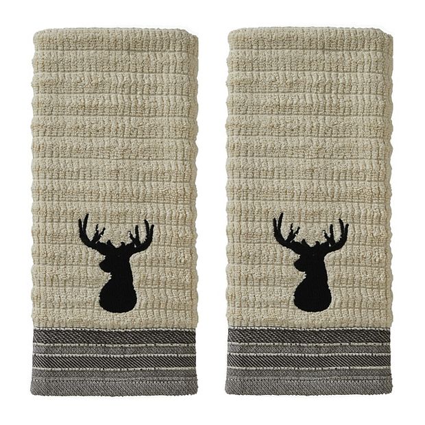 Cabin Getaway Hand Towels - Set of 2