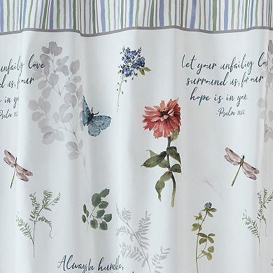 SKL Home Inspirational Meadow Shower Curtain