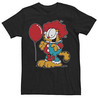 Men's Garfield Pennywise Costume Graphic Tee