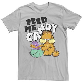 Men's Garfield "Feed Me Candy" Graphic Tee
