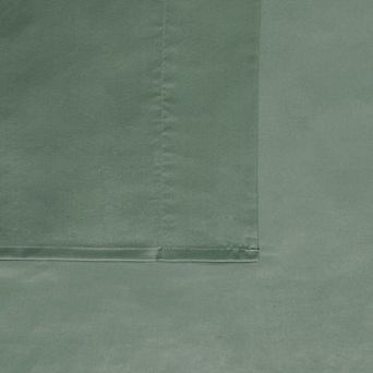 London Fog Garment Washed Solid Sheet Set