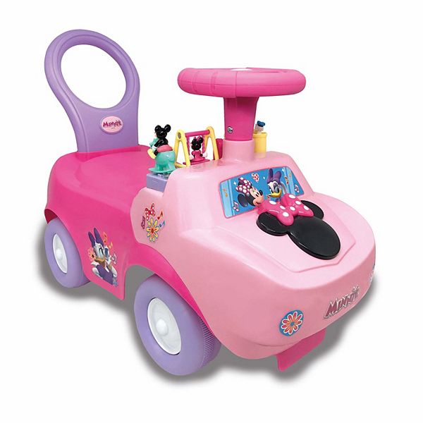 Disney's Minnie Mouse Playtime Light & Sound Activity Ride-On Toy by  Kiddieland