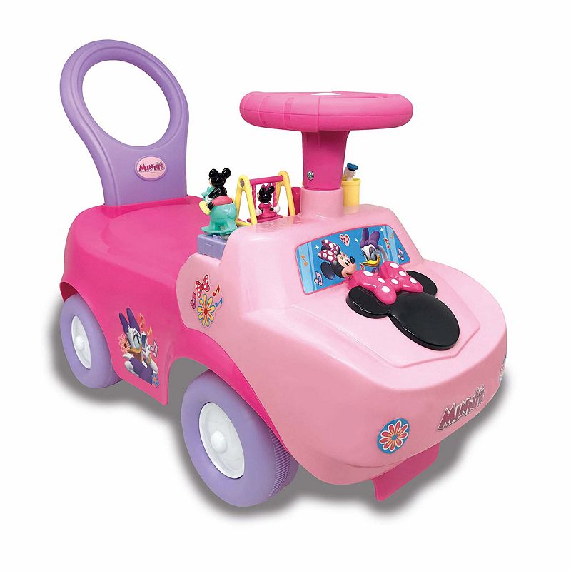 Disneys Minnie Mouse Playtime Light & Sound Activity Ride-On Toy by Kiddie