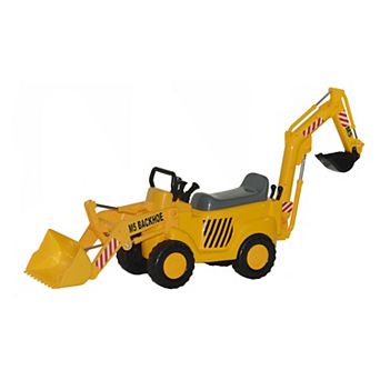Skyteam Technology M5 Construction Front End Loader & Backhoe Action Ride-on