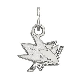 LogoArt San Jose Sharks 14k Gold Mini Logo Pendant