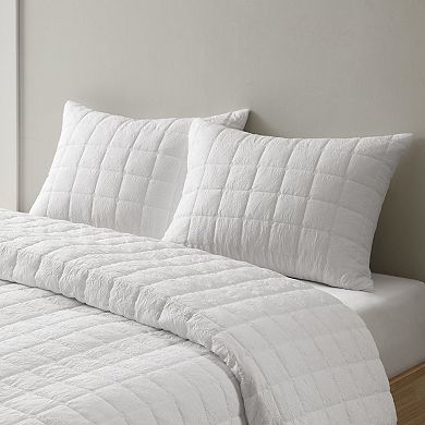 N Natori Cocoon Quilt Top Oversized Duvet Cover Set with Shams