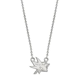 LogoArt San Jose Sharks 14k Gold Small Logo Pendant Necklace