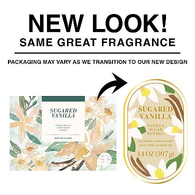 Sonoma Goods For Life® Sugared Vanilla 14-oz. Candle Jar